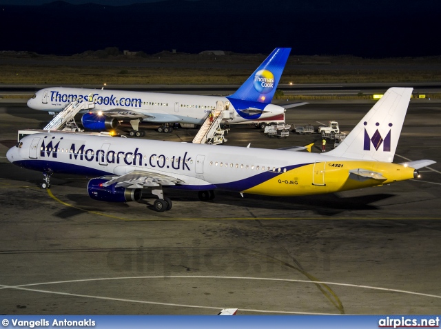 G-OJEG, Airbus A321-200, Monarch Airlines