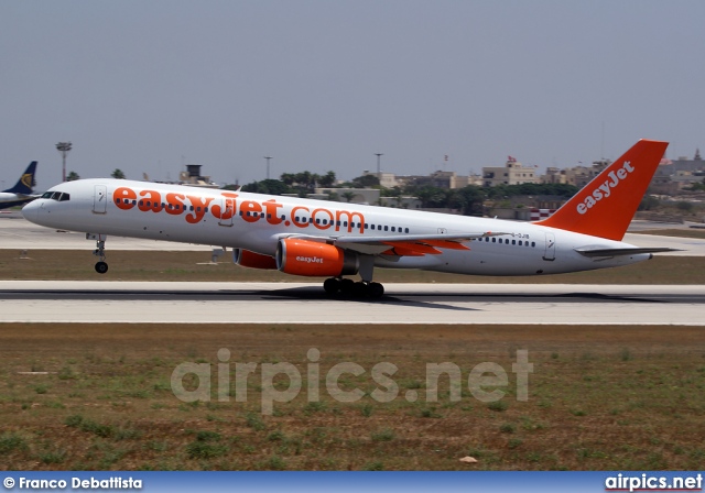 G-OJIB, Boeing 757-200, easyJet