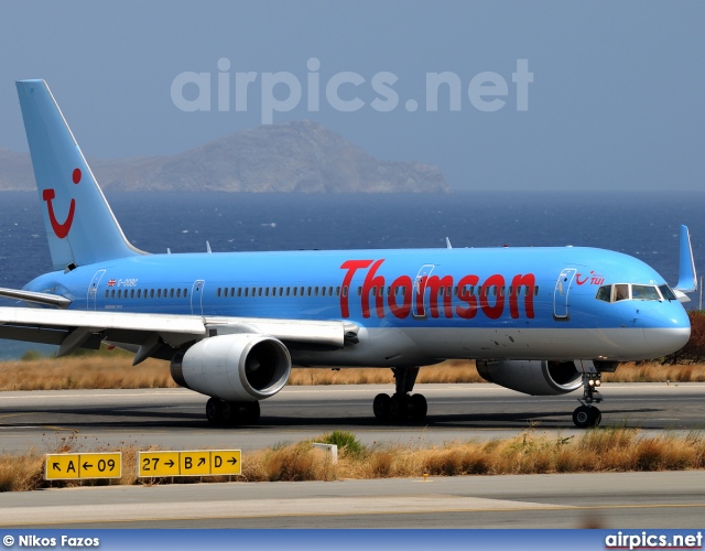 G-OOBC, Boeing 757-200, Thomson Airways