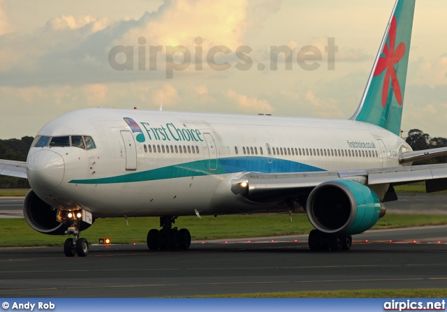 G-OOBM, Boeing 767-300ER, First Choice Airways