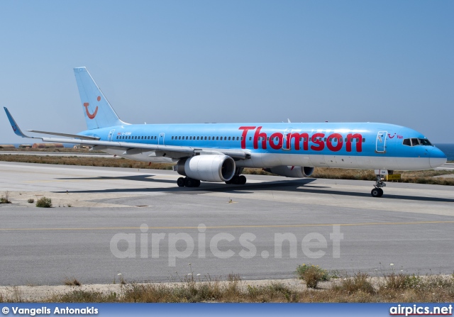 G-OOBR, Boeing 757-200, Thomson Airways