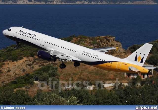 G-OZBL, Airbus A321-200, Monarch Airlines