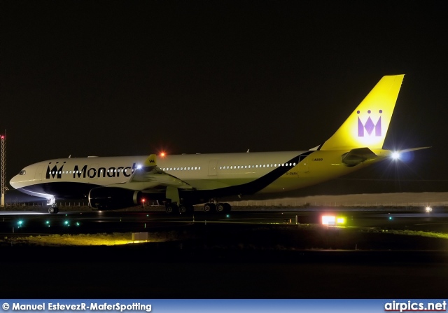 G-SMAN, Airbus A330-200, Monarch Airlines