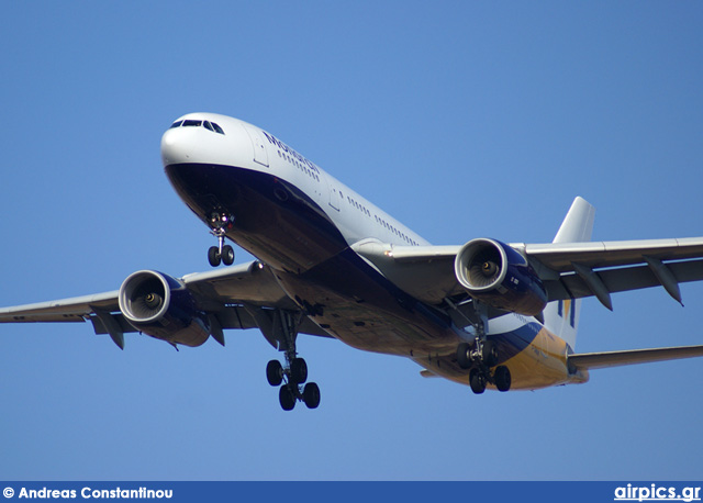 G-SMAN, Airbus A330-200, Monarch Airlines