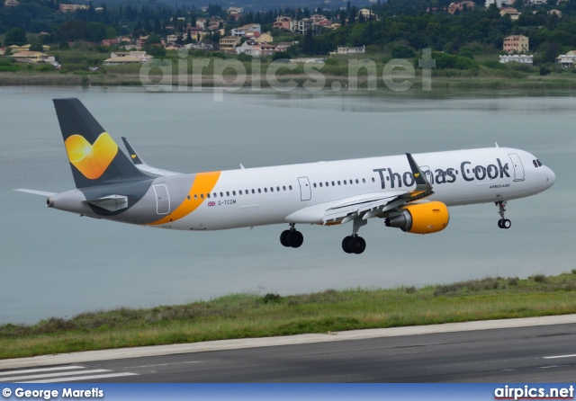 G-TCDM, Airbus A321-200, Thomas Cook Airlines