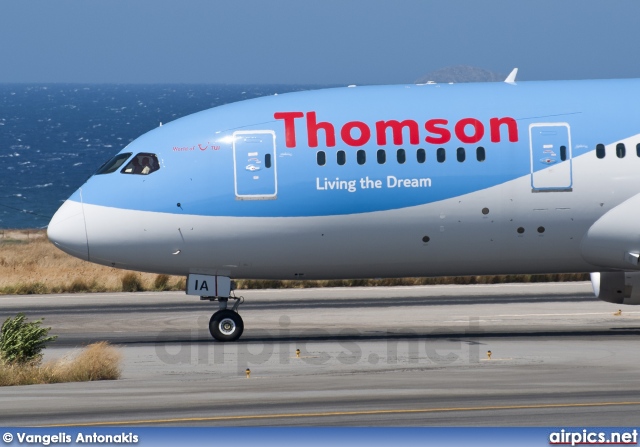 G-TUIA, Boeing 787-8 Dreamliner, Thomson Airways