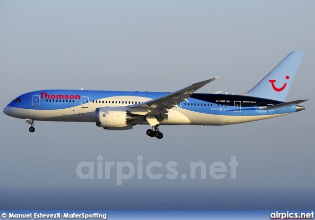 G-TUID, Boeing 787-8 Dreamliner, Thomson Airways