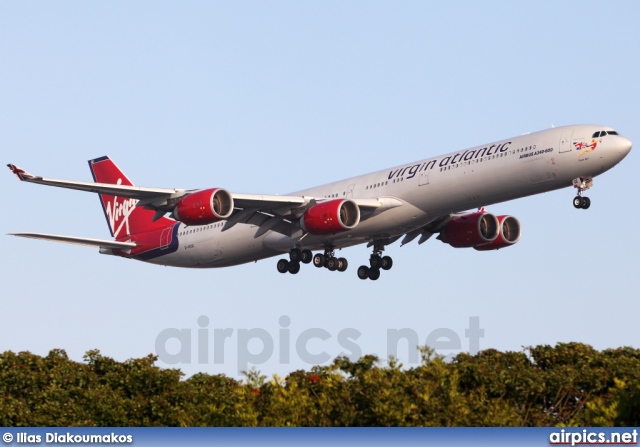 G-VOGE, Airbus A340-600, Virgin Atlantic