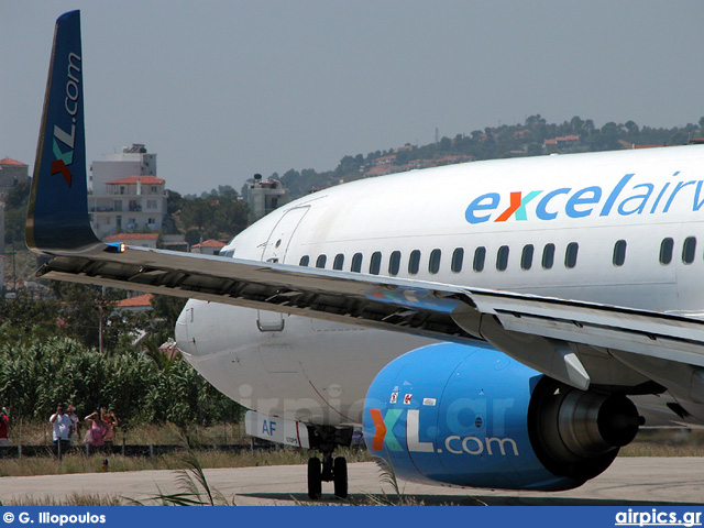 G-XLAF, Boeing 737-800, Excel Airways