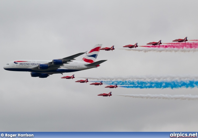 G-XLEA, Airbus A380-800, British Airways