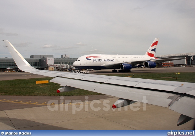 G-XLEB, Airbus A380-800, British Airways