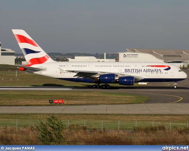 G-XLEC, Airbus A380-800, British Airways