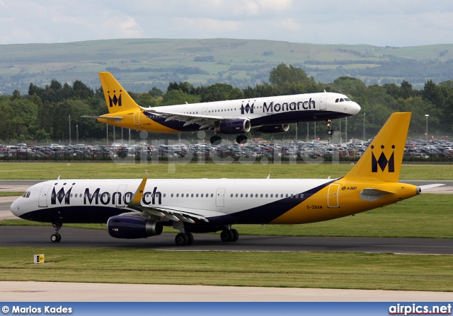 G-ZBAM, Airbus A321-200, Monarch Airlines