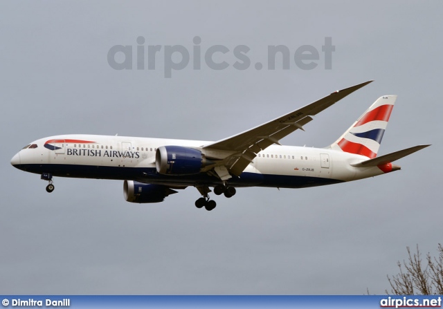 G-ZBJB, Boeing 787-8 Dreamliner, British Airways