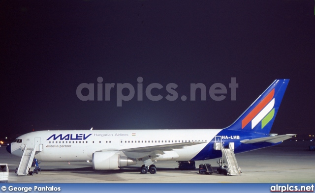 HA-LHB, Boeing 767-200ER, MALEV Hungarian Airlines