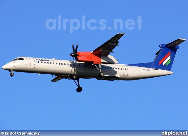 HA-LQD, De Havilland Canada DHC-8-400Q Dash 8, MALEV Hungarian Airlines