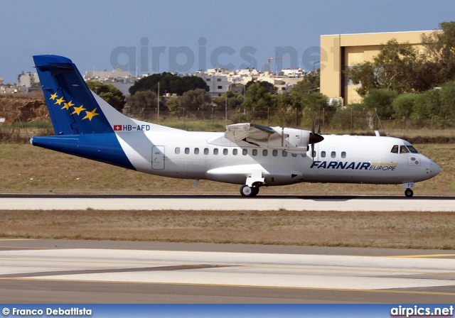 HB-AFD, ATR 42-300, Farnair Europe