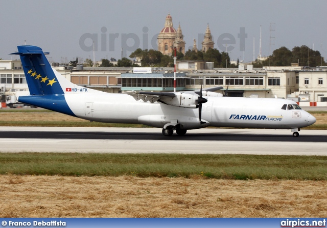 HB-AFK, ATR 72-200, Farnair Europe