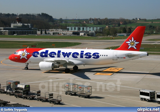 HB-IHY, Airbus A320-200, Edelweiss Air