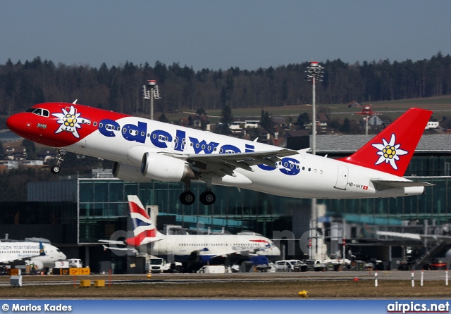 HB-IHY, Airbus A320-200, Edelweiss Air