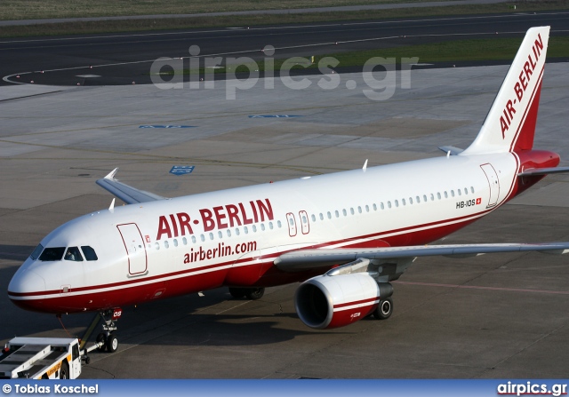 HB-IOS, Airbus A320-200, Air Berlin