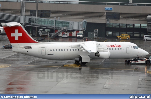 HB-IXO, British Aerospace Avro RJ100, Swiss International Air Lines