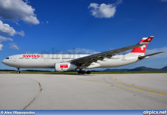 HB-JHA, Airbus A330-300, Swiss International Air Lines