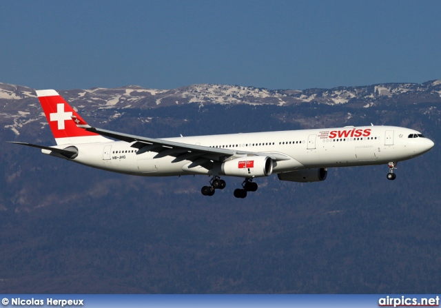 HB-JHG, Airbus A330-300, Swiss International Air Lines