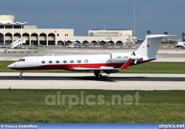 HB-JKB, Gulfstream V-SP, Private