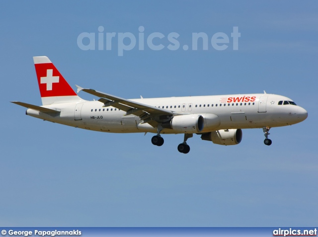 HB-JLQ, Airbus A320-200, Swiss International Air Lines