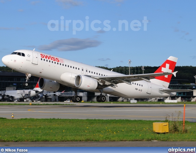 HB-JLQ, Airbus A320-200, Swiss International Air Lines