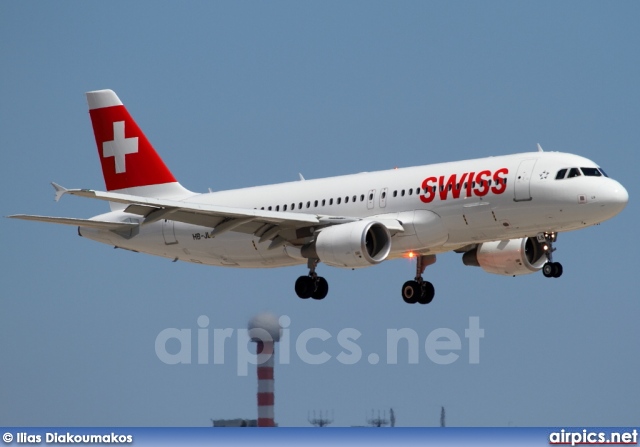 HB-JLS, Airbus A320-200, Swiss International Air Lines