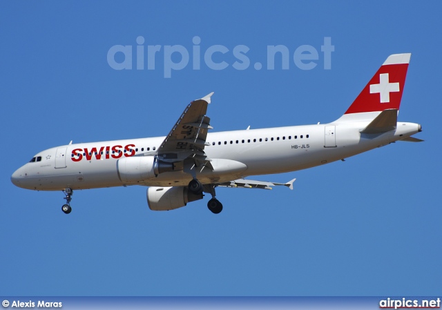 HB-JLS, Airbus A320-200, Swiss International Air Lines