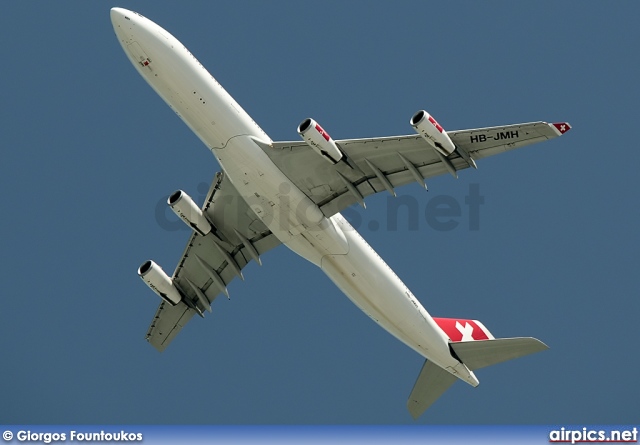 HB-JMH, Airbus A340-300, Swiss International Air Lines