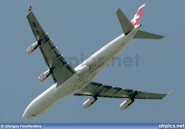 HB-JMN, Airbus A340-300, Swiss International Air Lines