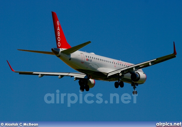 HB-JQF, Embraer ERJ 190-100LR (Embraer 190), Flybaboo