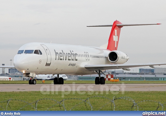 HB-JVF, Fokker F100, Helvetic Airways