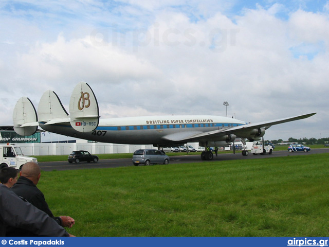 HB-RSC, Lockheed Constellation-C-121, Breitling