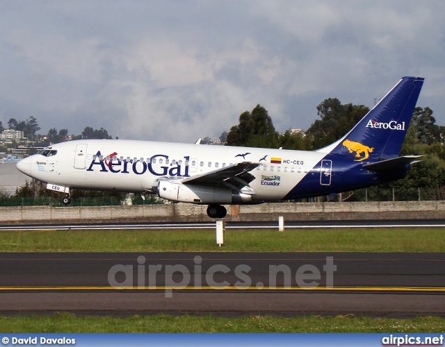 HC-CEQ, Boeing 737-200Adv, AeroGal