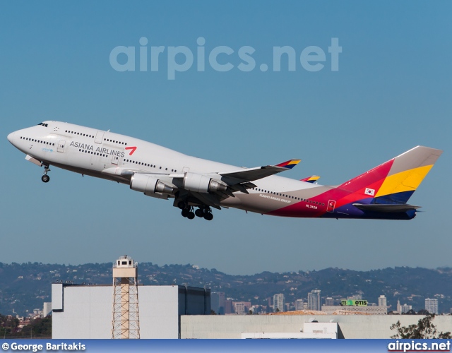 HL7428, Boeing 747-400, Asiana Airlines