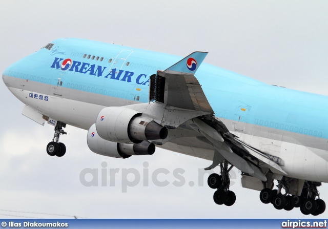 HL7482, Boeing 747-400(BCF), Korean Air Cargo