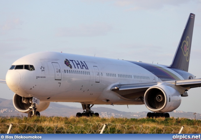 HS-TJS, Boeing 777-200ER, Thai Airways