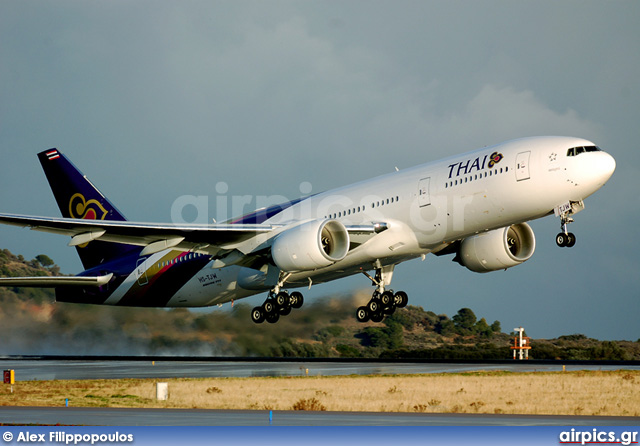 HS-TJW, Boeing 777-200ER, Thai Airways