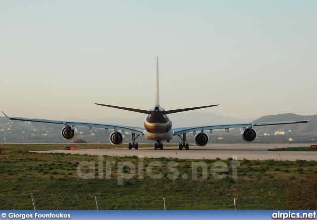 HS-TLA, Airbus A340-500, Thai Airways