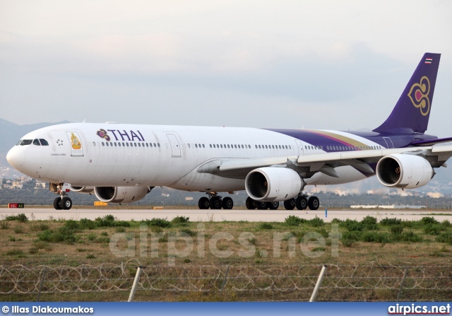 HS-TLA, Airbus A340-500, Thai Airways