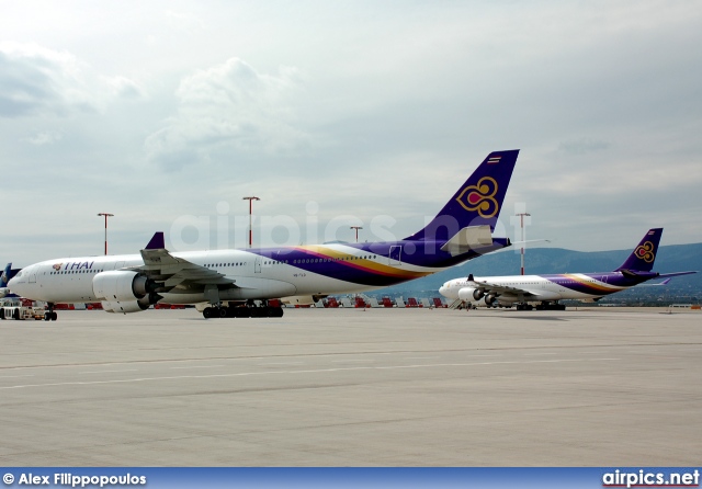 HS-TLD, Airbus A340-500, Thai Airways