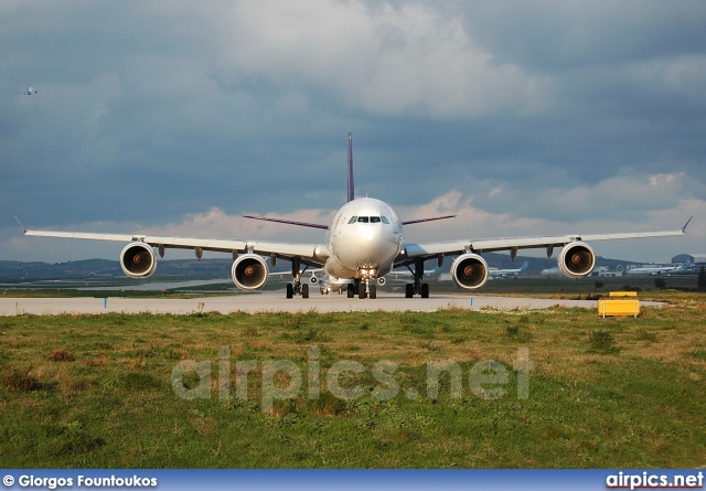 HS-TNE, Airbus A340-600, Thai Airways