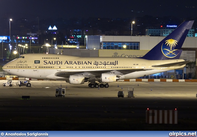 HZ-AIF, Boeing 747-SP, Saudi Arabian Royal Flight