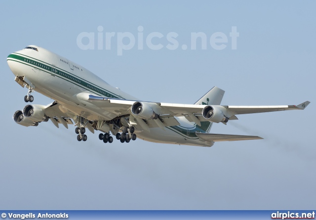 HZ-WBT7, Boeing 747-400, Kingdom Holding