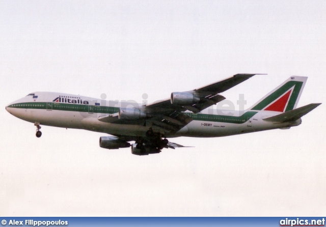I-DEMY, Boeing 747-200B, Alitalia
